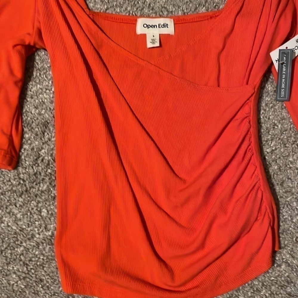 Womens open edit shirt - Picture 3 of 4